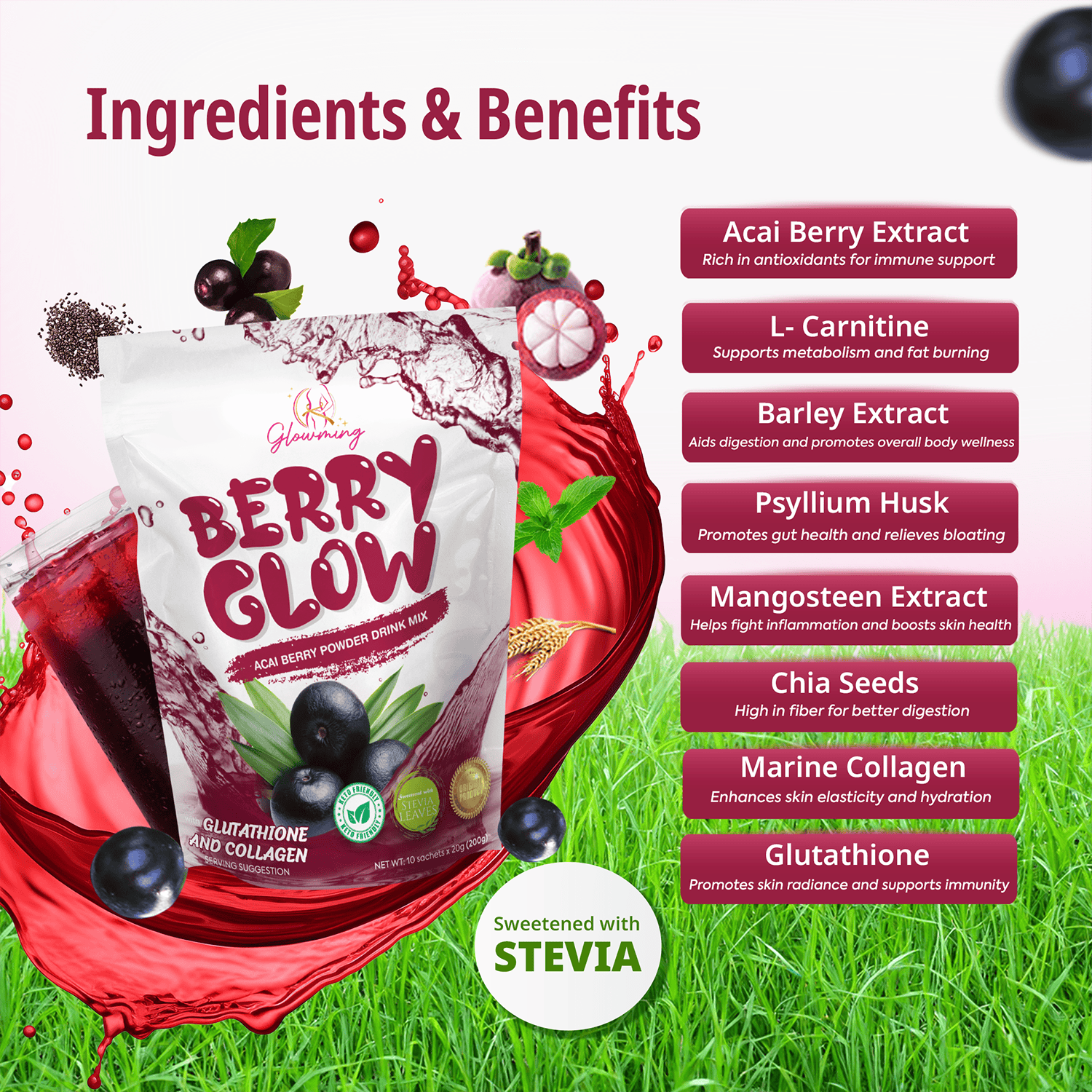 Berry Glow 200g Glowming Philippines Berry Glow 200g Glowming Philippines